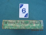 Super Rare Winchester Central Fire 50-95 Express Cartridges, Full Box of 20 Original Rounds !! - 2 of 4