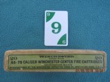 Winchester 45-75 Winchester for Model 1876 and Single Shot Rifles, Full 20 Ct Box, All Original - 2 of 8
