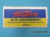 Western Bullseye 45-70 Government 405 Grain Soft Point Ammo - 3 of 8