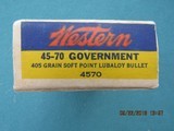Western Bullseye 45-70 Government 405 Grain Soft Point Ammo - 5 of 8
