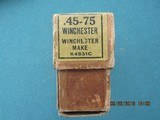 Winchester 45-75 Winchester Ammo Dated 12-23, Full 2-Piece Box - 5 of 8
