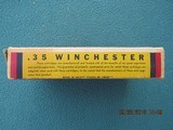 Winchester 35 Winchester Red/Yellow/Blue Box, Full, Circa 1939-1945 - 4 of 8
