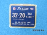 Peters High Velocity 32-20 Winchester HP Ammo, Full Box - 3 of 7