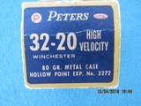 Peters High Velocity 32-20 Winchester HP Ammo, Full Box - 5 of 7