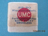 UMC 25-20 Winchester and Marlin Central Fire Cartridges, Full, Factory Sealed - 3 of 6