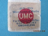 UMC 25-20 Winchester and Marlin Central Fire Cartridges, Full, Factory Sealed - 5 of 6
