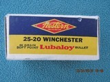 Western Bullseye 25-20 Winchester, Full Box - 4 of 8