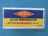 Western Bullseye 25-20 Winchester, Full Box - 2 of 8
