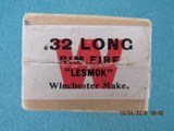 Winchester Lesmok 32 Long Cartridges, 50 rounds, Full & Factory Sealed - 5 of 6