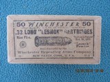 Winchester Lesmok 32 Long Cartridges, 50 rounds, Full & Factory Sealed - 1 of 6