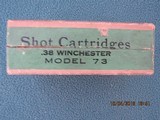 Winchester Model 1873 38 Caliber Center Fire Shot Cartridges, Full - 2 of 8