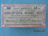 Winchester Model 1873 38 Caliber Center Fire Shot Cartridges, Full - 1 of 8