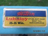 Western Bullseye 25-35 Winchester, Full Box - 5 of 10