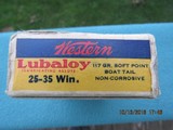 Western Bullseye 25-35 Winchester, Full Box - 3 of 10