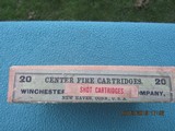 Rare Winchester 38-55 Shot Box, Undated, Black Powder Box, Full - 2 of 9