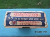 Winchester 30-30 Staynless Red/White/Blue Circa Late 1920s, Full - 4 of 11