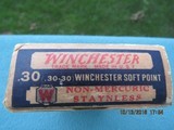 Winchester 30-30 Staynless Red/White/Blue Circa Late 1920s, Full - 2 of 11