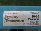 Winchester Legendary Frontiersman 38-55 Commemorative Ammo - 5 of 10