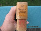 Winchester .30 Winchester Model 1894 Soft Point Box Dated 12-13 - 3 of 9