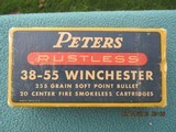 Peters Rustless 38-55 Winchester Ammo 255 Grain Soft Point - 1 of 10
