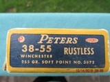 Peters Rustless 38-55 Winchester Ammo 255 Grain Soft Point - 3 of 10