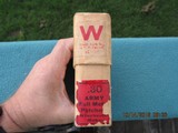 Winchester .30 Caliber U.S. Army Full Metal Patched Ammo Dated 1-7 - 3 of 8