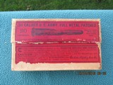 Winchester .30 Caliber U.S. Army Full Metal Patched Ammo Dated 1-7 - 1 of 8