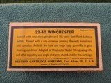 Western Bullseye 32-40 Winchester Box - 6 of 10