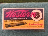 Western Bullseye 32-40 Winchester Box - 1 of 10
