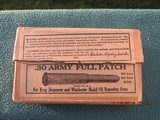 Winchester .30 Army Full Patch Dated 8-30 - 1 of 8