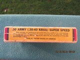 Winchester Super Speed Silvertip Grizzly Bear Box .30 Army (30-40 Krag) - 2 of 12