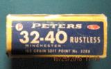 Peters 32-40 Winchester Rustless 165 Grain Soft Point - 3 of 9