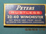 Peters 32-40 Winchester Rustless 165 Grain Soft Point - 1 of 9
