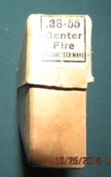 Winchester 2 Piece Green Label 38-55 Winchester Dated 11-15 - 5 of 8