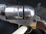 Colt 1849 Pocket 38 Rimfire Conversion Nickel Finish, Antique, No FFL - 6 of 19