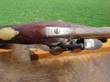 Extremely Rare E North Flintlock Pistol, London Manufacture, Pre-Revolutionary War - 13 of 20