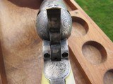 Incredible Early 3rd Model Colt 1851 Navy, Factory Silver Plated, New York Engraved, Ivory Grips, 1st Year Production - 12 of 20