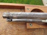 Incredible Early 3rd Model Colt 1851 Navy, Factory Silver Plated, New York Engraved, Ivory Grips, 1st Year Production - 10 of 20