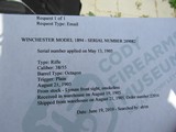 High Condition Winchester Model 1894 38-55 Rifle Made 1905 - 20 of 20