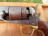 Colt 1860 Army 4-Screw Frame Civil War Era Made 1862 Full Martial Markings - 7 of 20