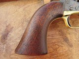 Colt 1860 Army 4-Screw Frame Civil War Era Made 1862 Full Martial Markings - 3 of 20