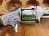 Smith & Wesson Full Nickel #2 Old Model Army Civil War Era 32 RF with Holster - 2 of 20