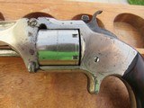 Smith & Wesson Full Nickel #2 Old Model Army Civil War Era 32 RF with Holster - 6 of 20