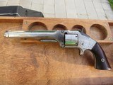 Smith & Wesson Full Nickel #2 Old Model Army Civil War Era 32 RF with Holster - 5 of 20
