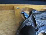 BEAUTIFUL Remington Model 95 Double Deringer, 3rd Model, Engraved - 5 of 20