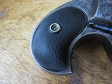 BEAUTIFUL Remington Model 95 Double Deringer, 3rd Model, Engraved - 2 of 20