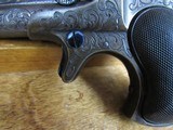 BEAUTIFUL Remington Model 95 Double Deringer, 3rd Model, Engraved - 10 of 20