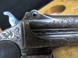 BEAUTIFUL Remington Model 95 Double Deringer, 3rd Model, Engraved - 6 of 20