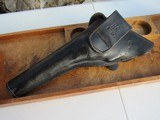 US Marked Black Leather Holster for Colt 1860 Army & Remington 1858/1861 Revolvers - Modern Production - 8 of 10