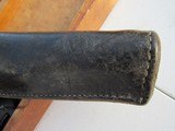 US Marked Black Leather Holster for Colt 1860 Army & Remington 1858/1861 Revolvers - Modern Production - 6 of 10